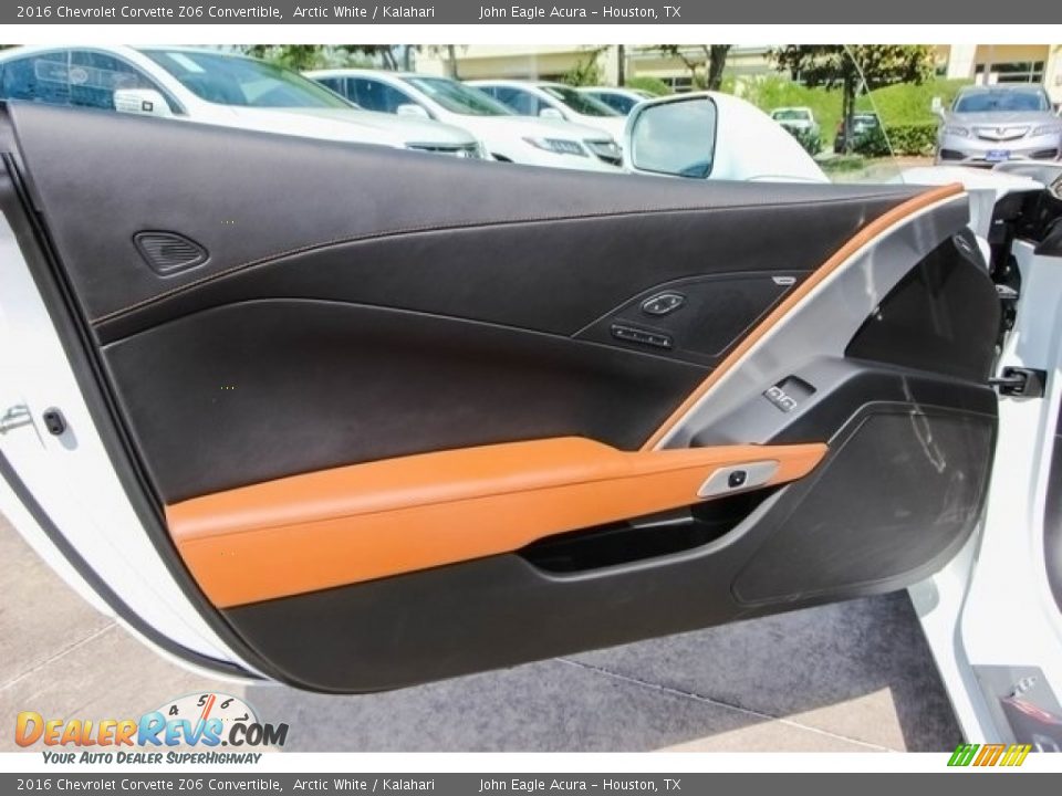 2016 Chevrolet Corvette Z06 Convertible Arctic White / Kalahari Photo #18