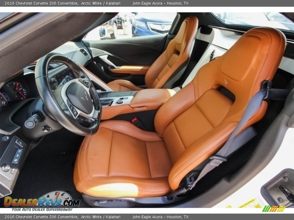 Kalahari Interior - 2016 Chevrolet Corvette Z06 Convertible Photo #19