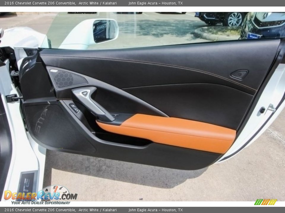 2016 Chevrolet Corvette Z06 Convertible Arctic White / Kalahari Photo #21