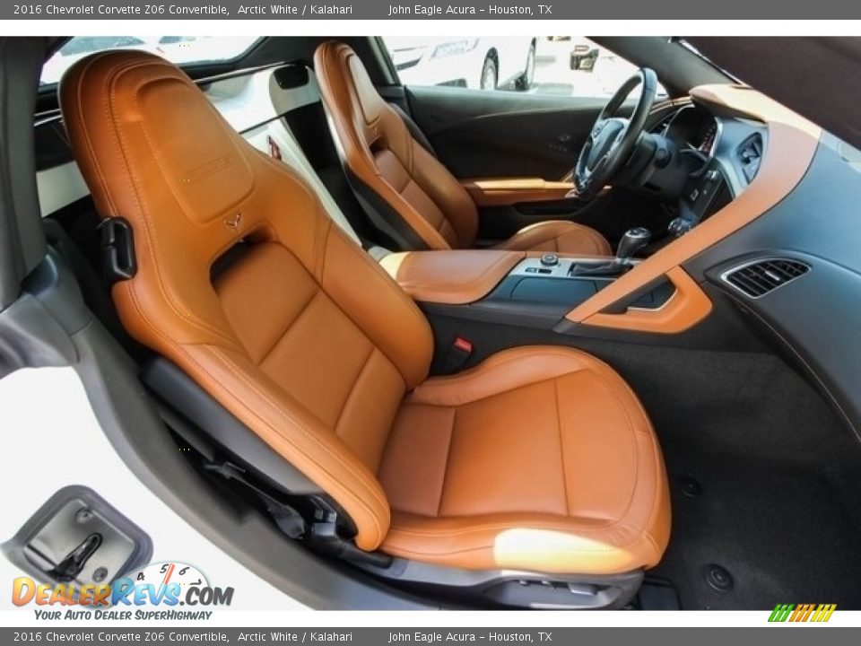 Front Seat of 2016 Chevrolet Corvette Z06 Convertible Photo #22