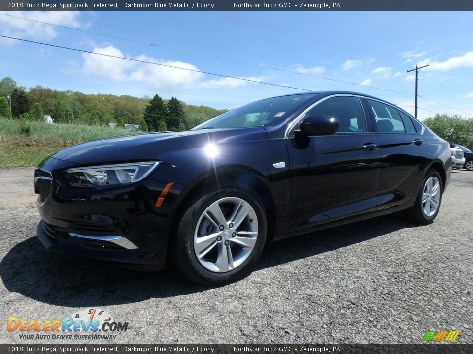 2018 Buick Regal Sportback Preferred Darkmoon Blue Metallic / Ebony Photo #1