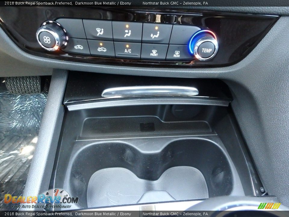 2018 Buick Regal Sportback Preferred Darkmoon Blue Metallic / Ebony Photo #19