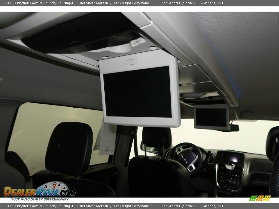 2015 Chrysler Town & Country Touring-L Billet Silver Metallic / Black/Light Graystone Photo #4