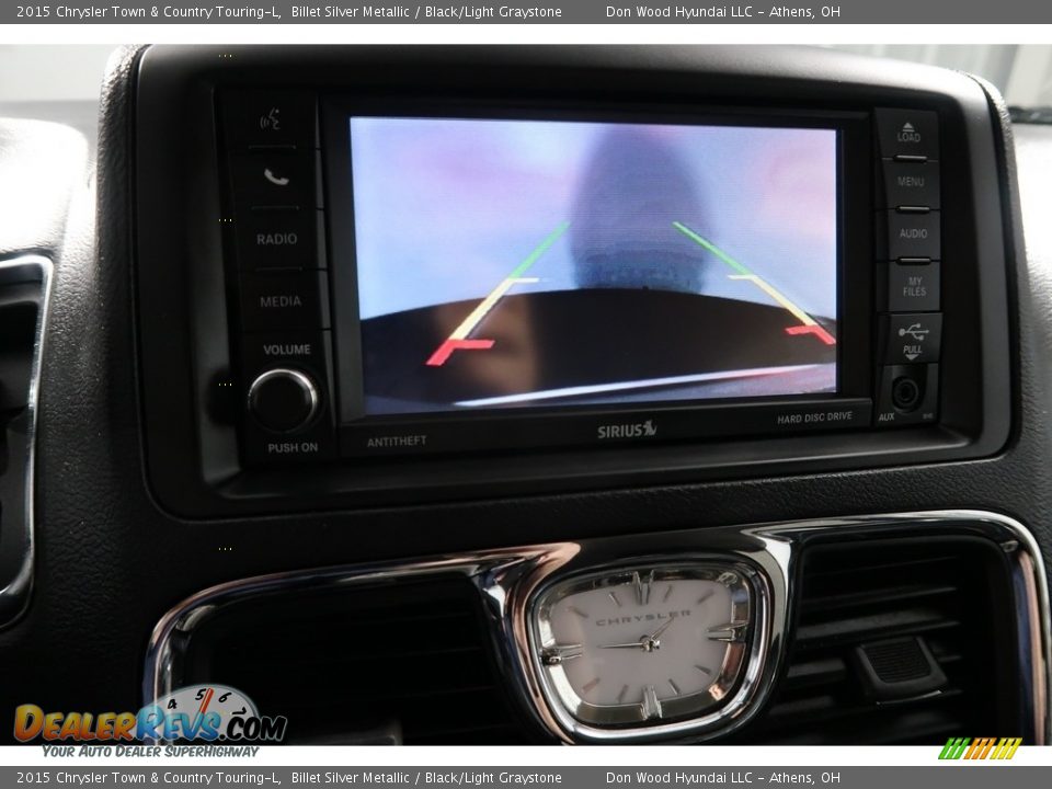 2015 Chrysler Town & Country Touring-L Billet Silver Metallic / Black/Light Graystone Photo #7