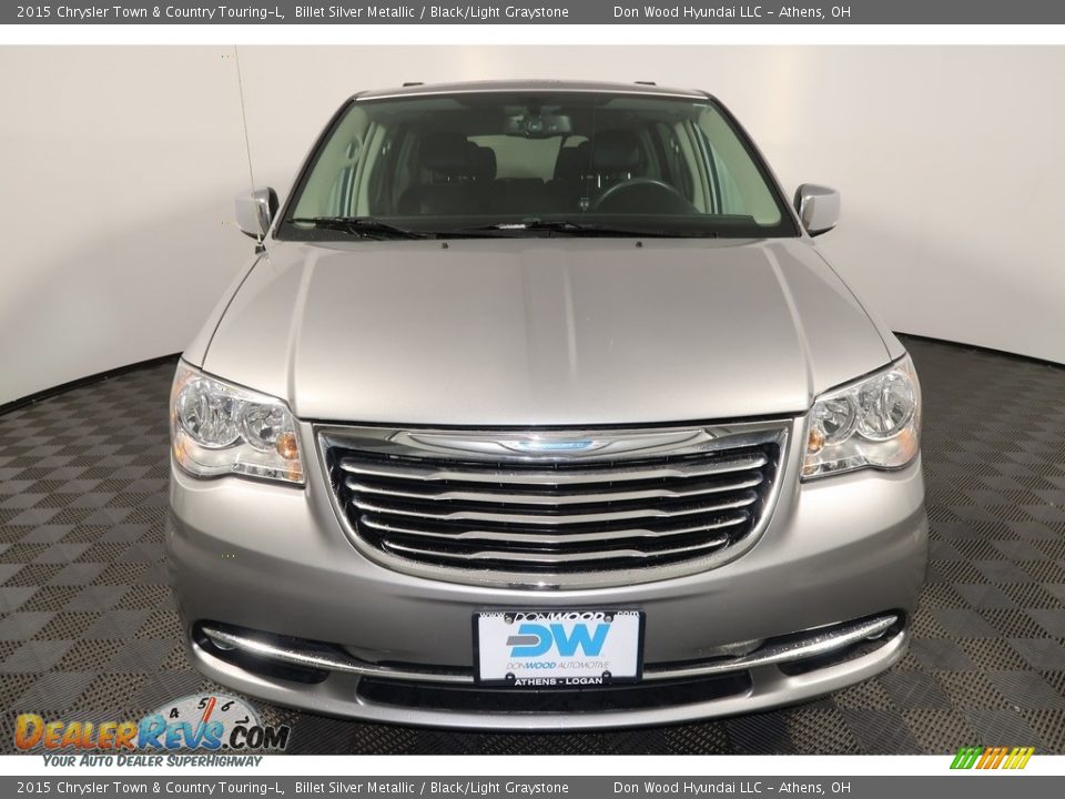2015 Chrysler Town & Country Touring-L Billet Silver Metallic / Black/Light Graystone Photo #10