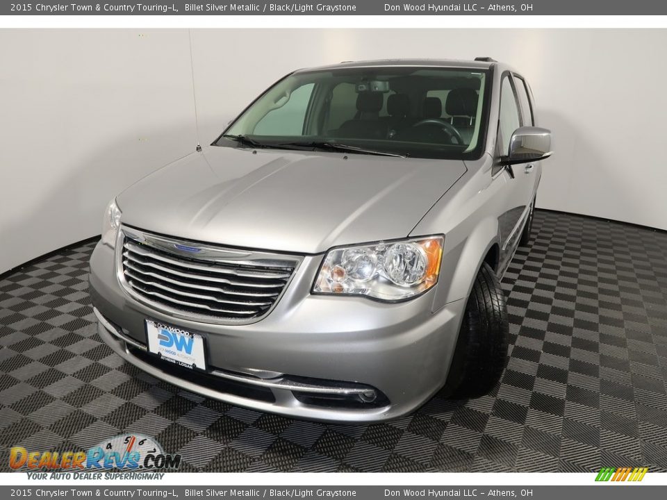2015 Chrysler Town & Country Touring-L Billet Silver Metallic / Black/Light Graystone Photo #11