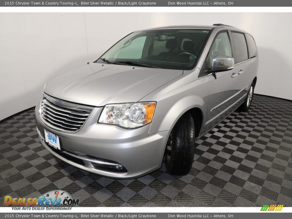 2015 Chrysler Town & Country Touring-L Billet Silver Metallic / Black/Light Graystone Photo #12