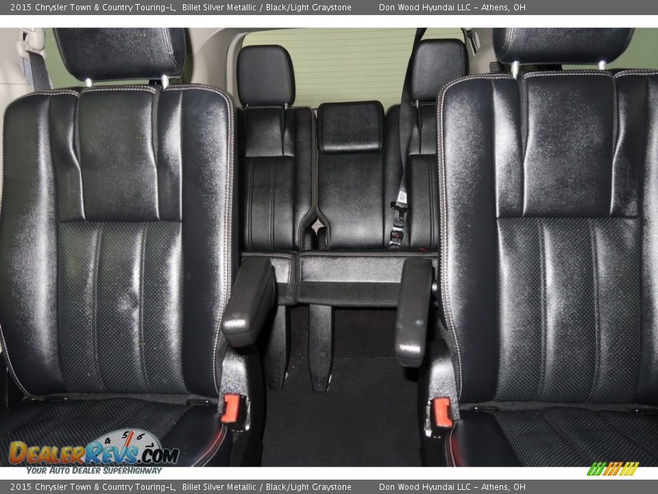 2015 Chrysler Town & Country Touring-L Billet Silver Metallic / Black/Light Graystone Photo #23