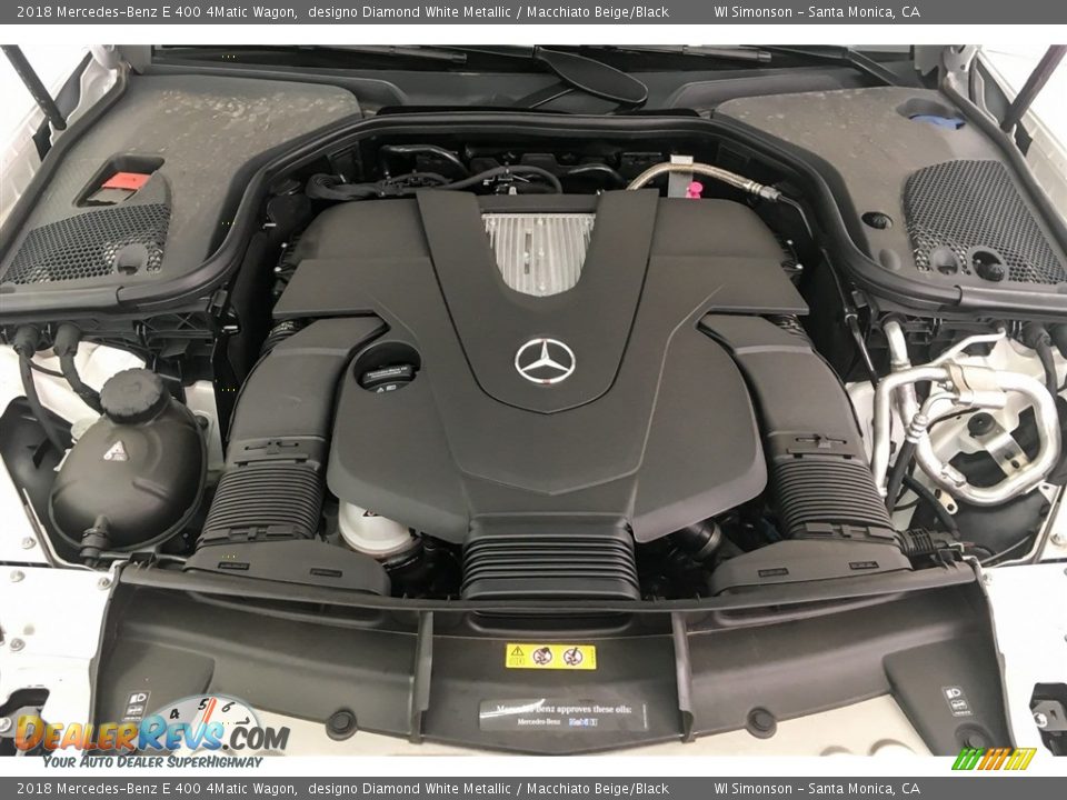 2018 Mercedes-Benz E 400 4Matic Wagon 3.0 Liter Turbocharged DOHC 24-Valve VVT V6 Engine Photo #8