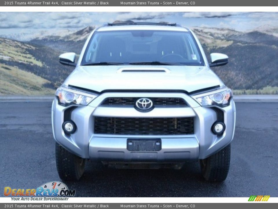 2015 Toyota 4Runner Trail 4x4 Classic Silver Metallic / Black Photo #2