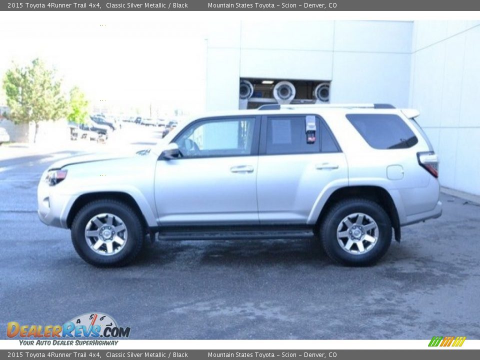2015 Toyota 4Runner Trail 4x4 Classic Silver Metallic / Black Photo #4