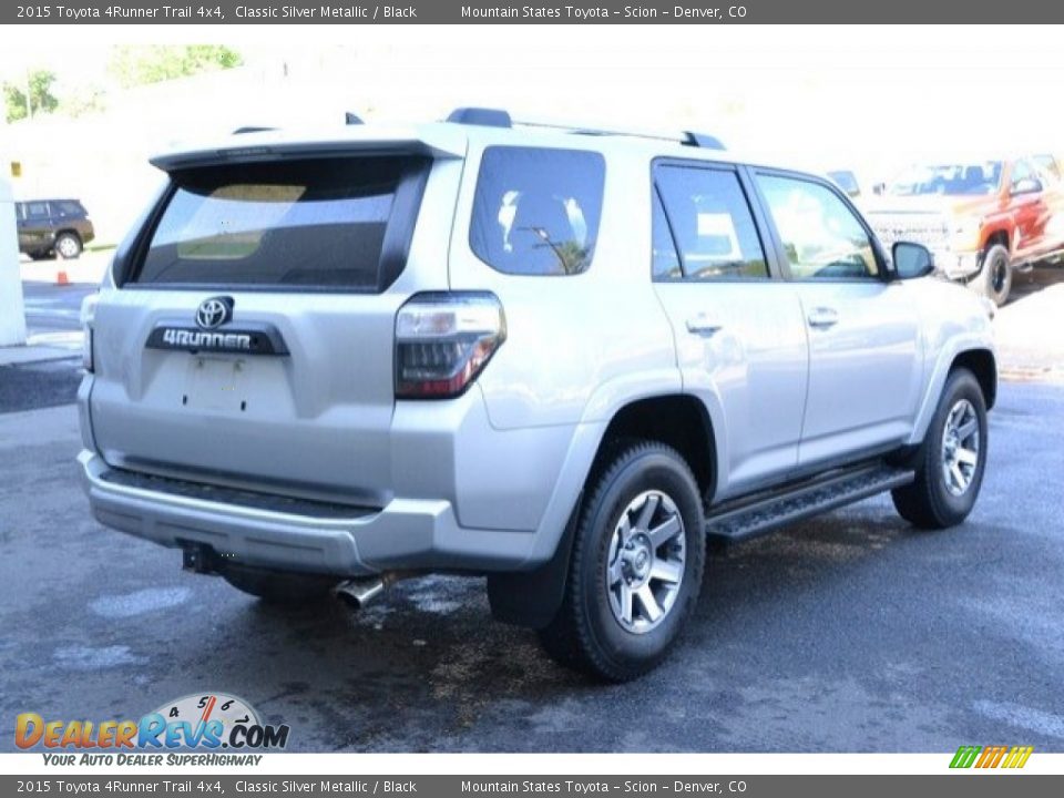 2015 Toyota 4Runner Trail 4x4 Classic Silver Metallic / Black Photo #7