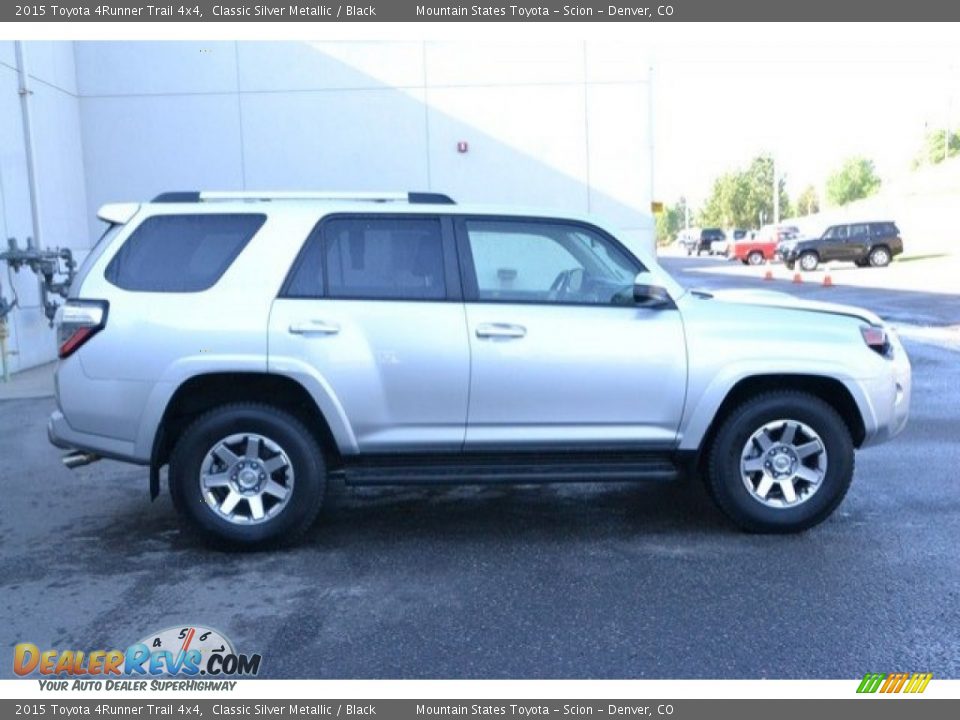 2015 Toyota 4Runner Trail 4x4 Classic Silver Metallic / Black Photo #8