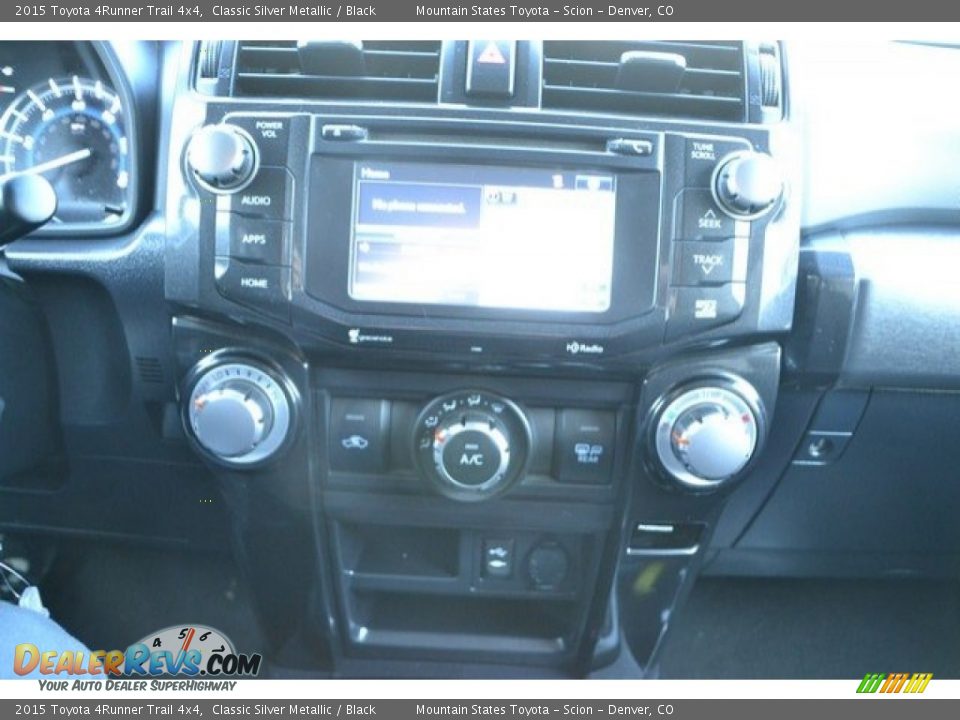 2015 Toyota 4Runner Trail 4x4 Classic Silver Metallic / Black Photo #11