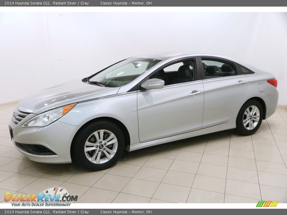 2014 Hyundai Sonata GLS Radiant Silver / Gray Photo #3