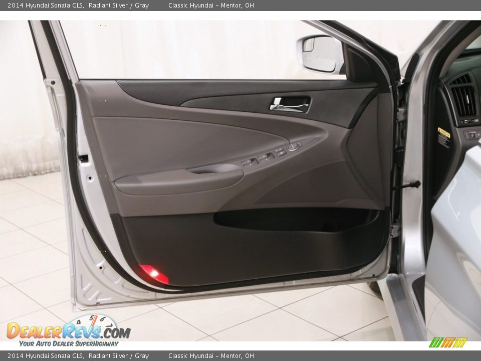 2014 Hyundai Sonata GLS Radiant Silver / Gray Photo #4