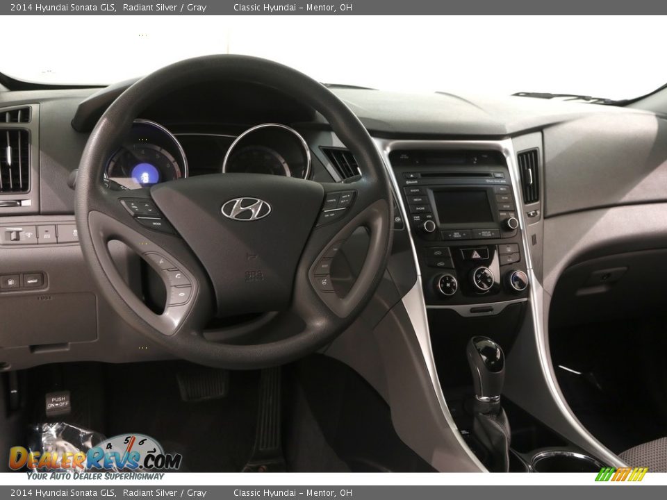 2014 Hyundai Sonata GLS Radiant Silver / Gray Photo #7