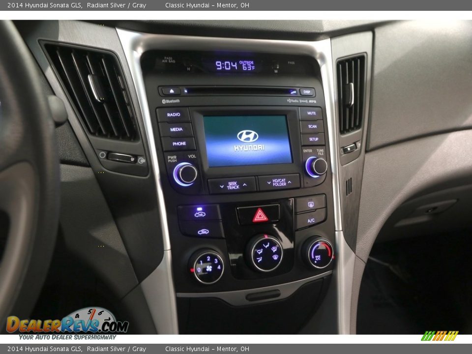 2014 Hyundai Sonata GLS Radiant Silver / Gray Photo #10