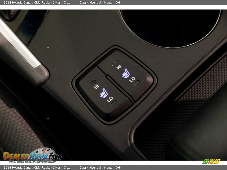 2014 Hyundai Sonata GLS Radiant Silver / Gray Photo #14
