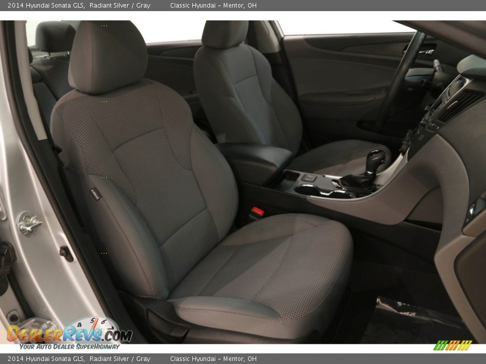 2014 Hyundai Sonata GLS Radiant Silver / Gray Photo #16