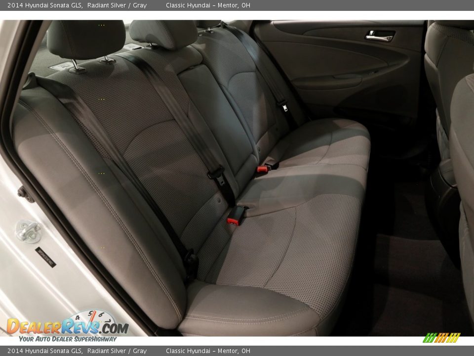 2014 Hyundai Sonata GLS Radiant Silver / Gray Photo #17