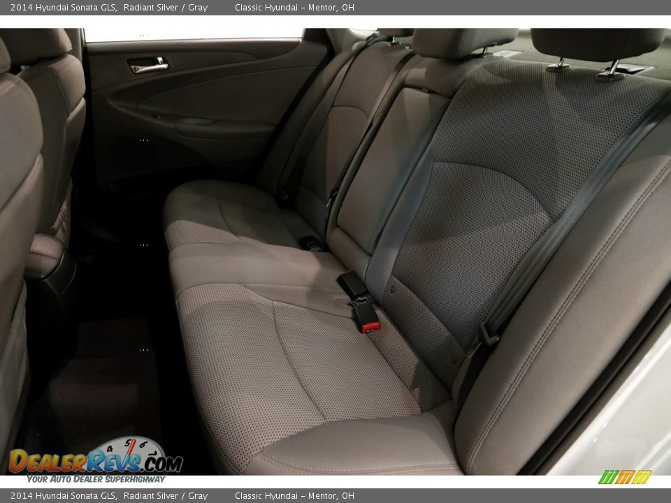 2014 Hyundai Sonata GLS Radiant Silver / Gray Photo #18