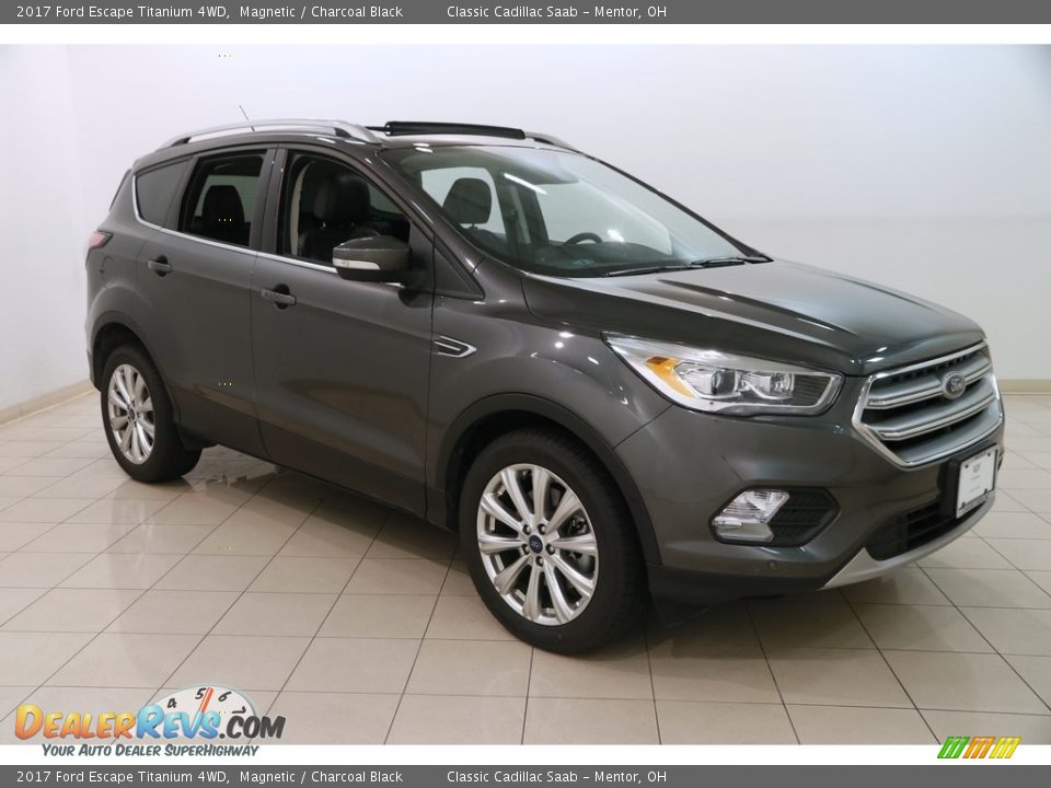 2017 Ford Escape Titanium 4WD Magnetic / Charcoal Black Photo #1