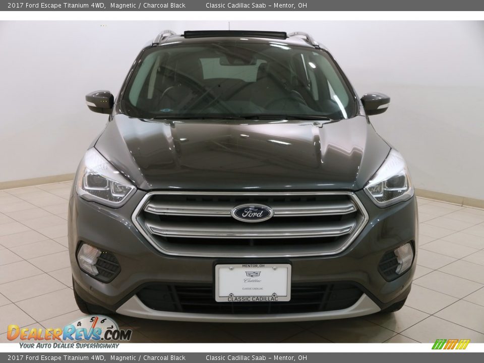 2017 Ford Escape Titanium 4WD Magnetic / Charcoal Black Photo #2