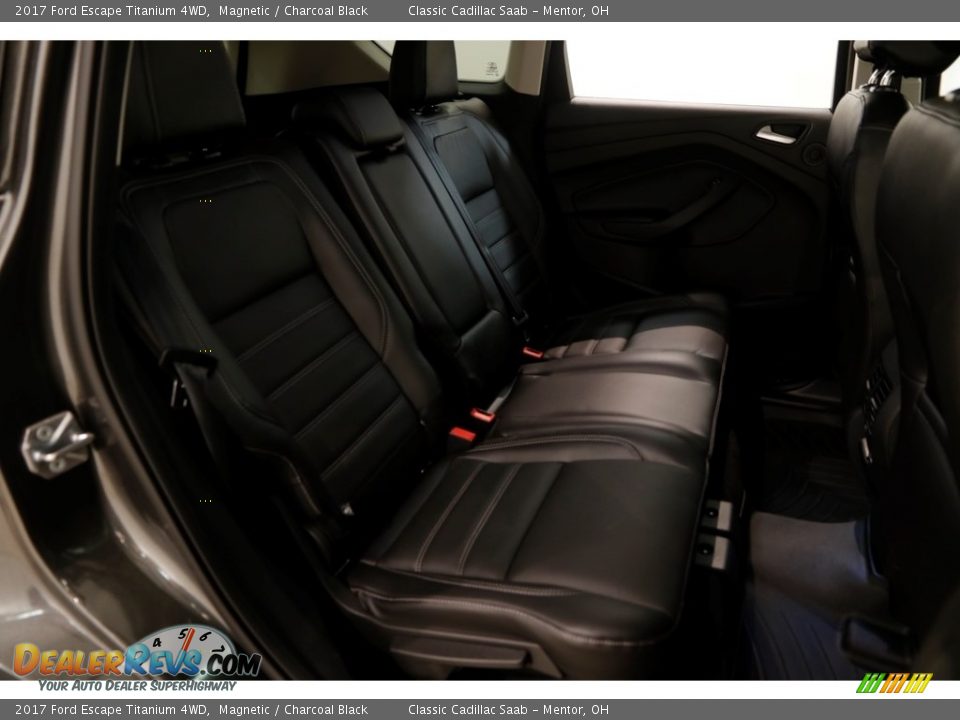 2017 Ford Escape Titanium 4WD Magnetic / Charcoal Black Photo #19