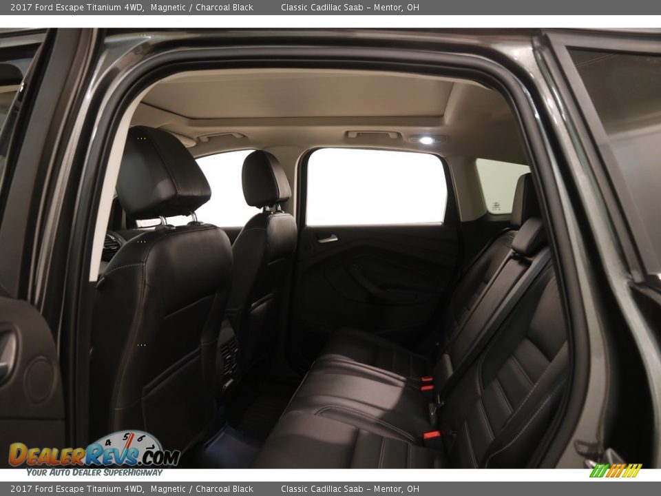 2017 Ford Escape Titanium 4WD Magnetic / Charcoal Black Photo #20