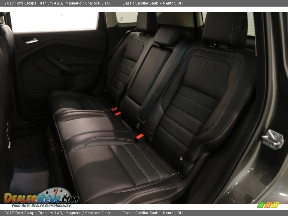 2017 Ford Escape Titanium 4WD Magnetic / Charcoal Black Photo #21