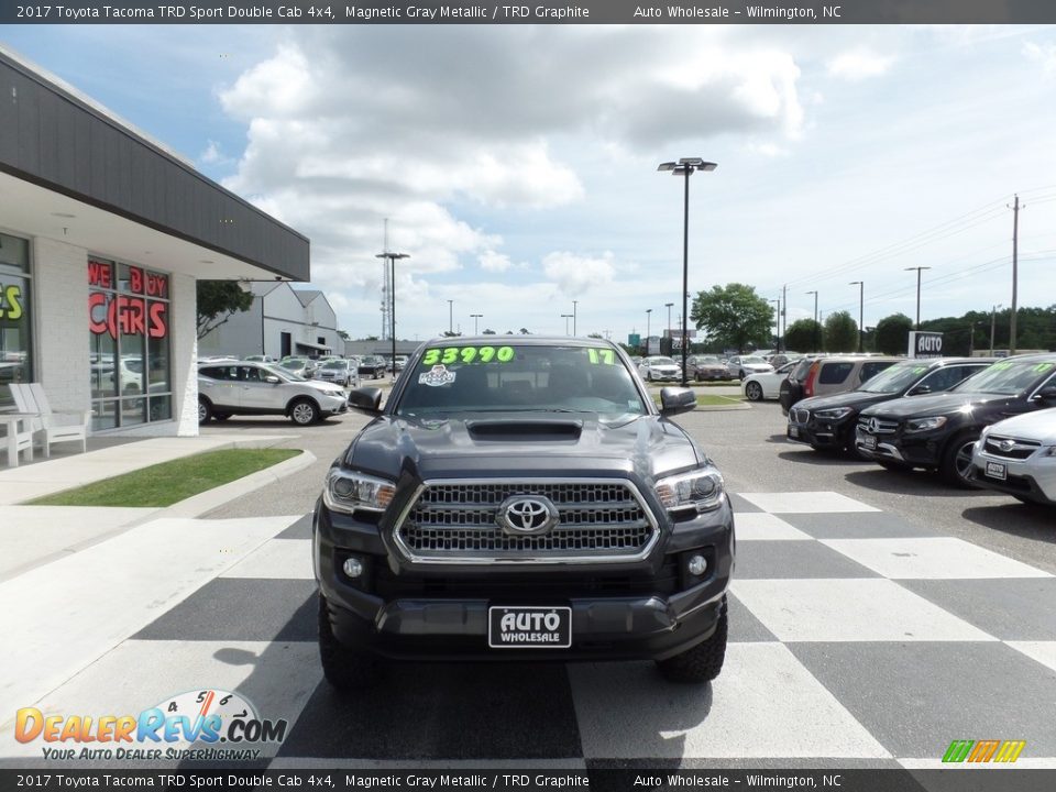 2017 Toyota Tacoma TRD Sport Double Cab 4x4 Magnetic Gray Metallic / TRD Graphite Photo #2