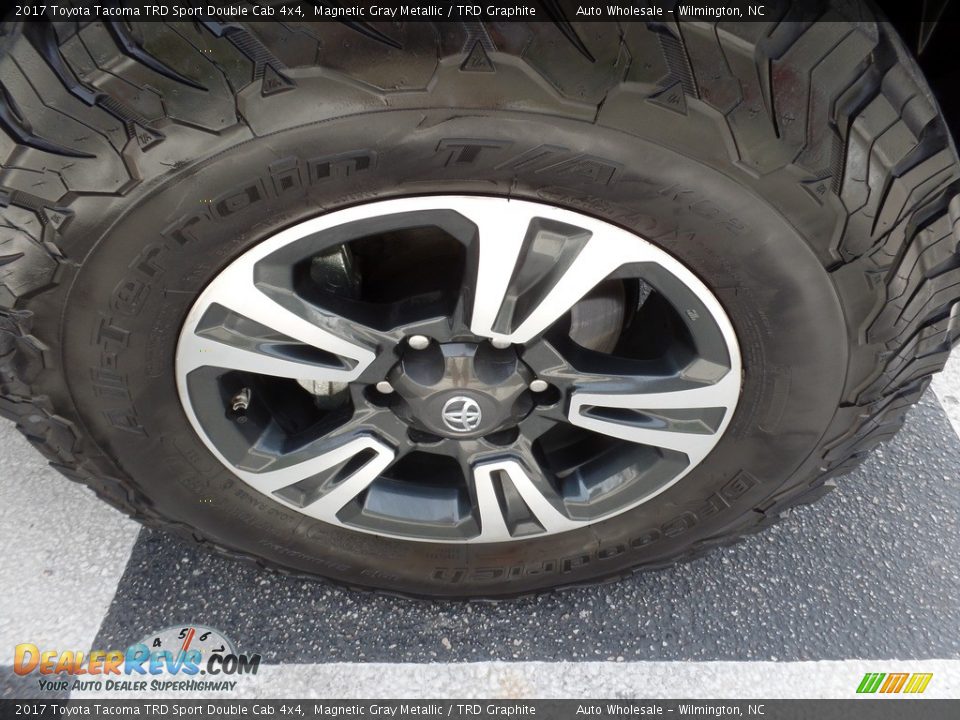 2017 Toyota Tacoma TRD Sport Double Cab 4x4 Magnetic Gray Metallic / TRD Graphite Photo #6