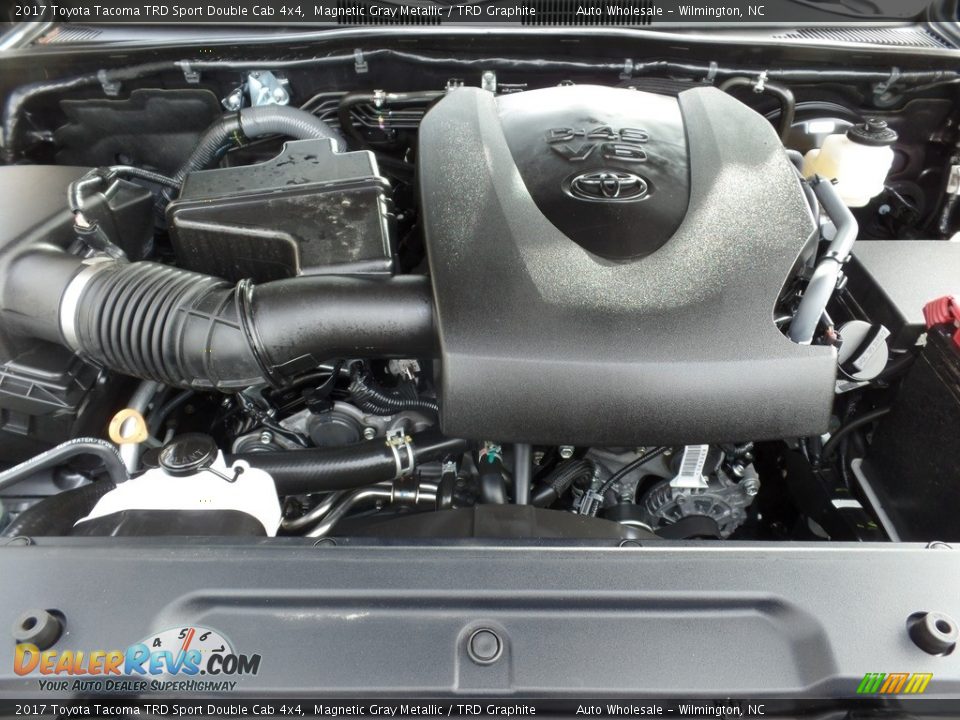 2017 Toyota Tacoma TRD Sport Double Cab 4x4 Magnetic Gray Metallic / TRD Graphite Photo #9