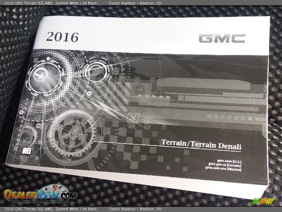 2016 GMC Terrain SLE AWD Summit White / Jet Black Photo #18