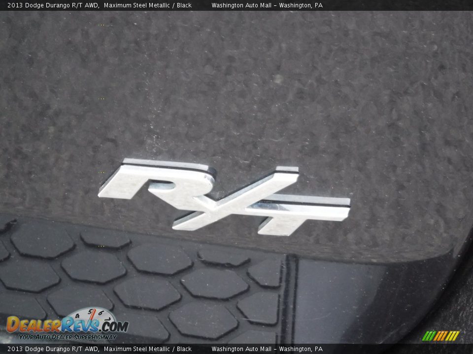 2013 Dodge Durango R/T AWD Maximum Steel Metallic / Black Photo #12