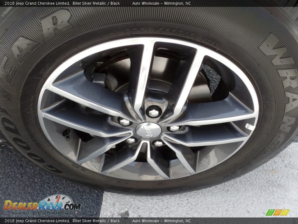 2018 Jeep Grand Cherokee Limited Billet Silver Metallic / Black Photo #6