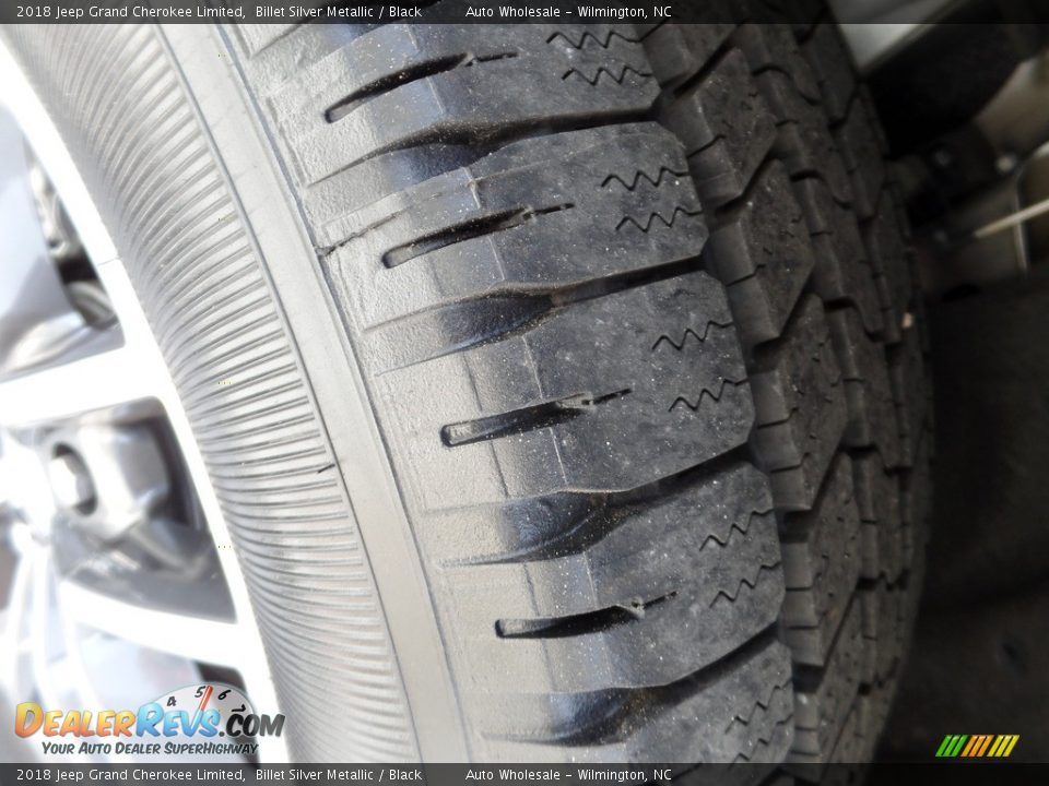 2018 Jeep Grand Cherokee Limited Billet Silver Metallic / Black Photo #7