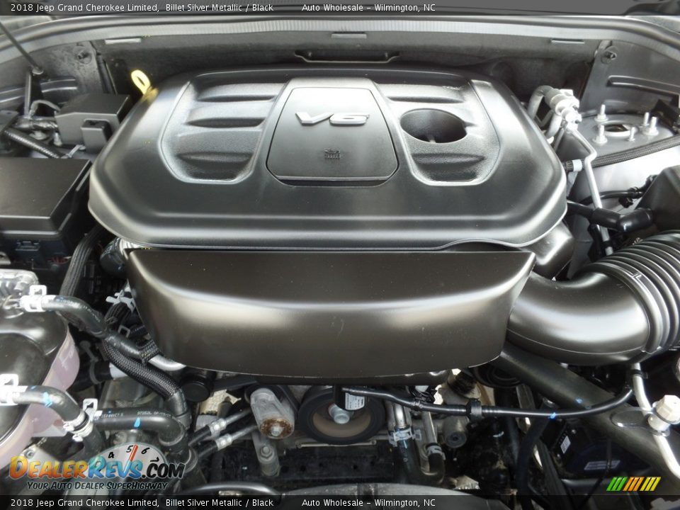 2018 Jeep Grand Cherokee Limited Billet Silver Metallic / Black Photo #9