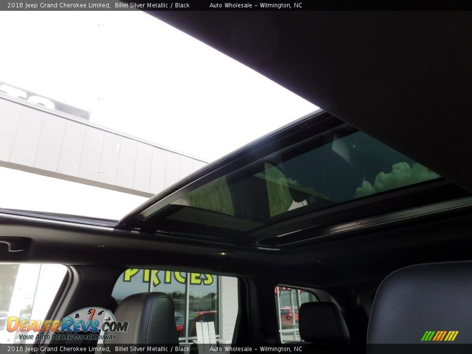 2018 Jeep Grand Cherokee Limited Billet Silver Metallic / Black Photo #10