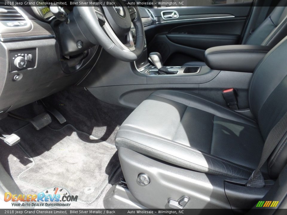 2018 Jeep Grand Cherokee Limited Billet Silver Metallic / Black Photo #11