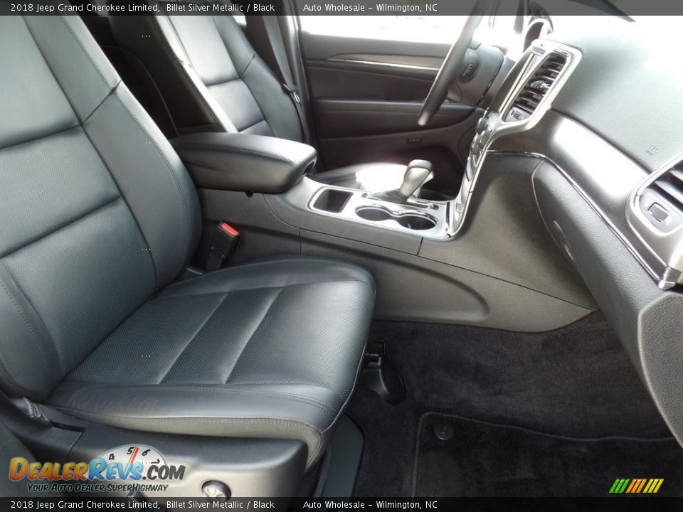 2018 Jeep Grand Cherokee Limited Billet Silver Metallic / Black Photo #13