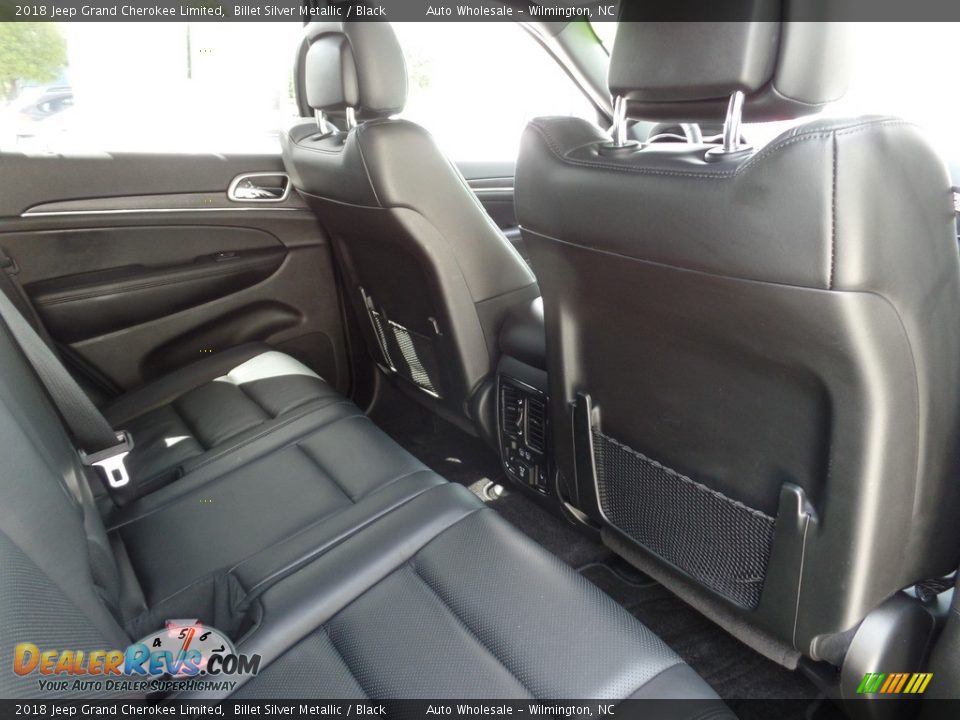 2018 Jeep Grand Cherokee Limited Billet Silver Metallic / Black Photo #14