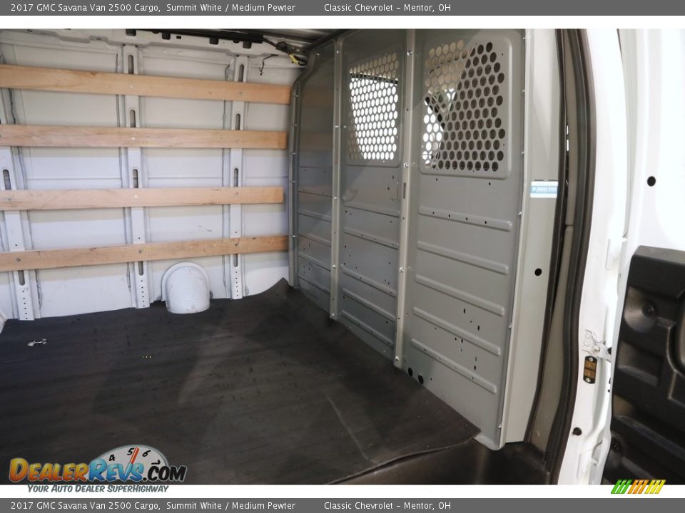 2017 GMC Savana Van 2500 Cargo Summit White / Medium Pewter Photo #14
