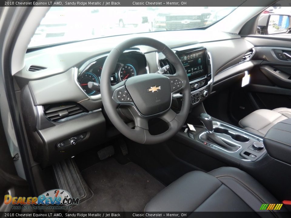 2018 Chevrolet Equinox LT AWD Sandy Ridge Metallic / Jet Black Photo #6