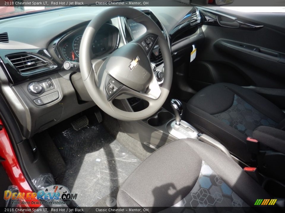 2018 Chevrolet Spark LT Red Hot / Jet Black Photo #6