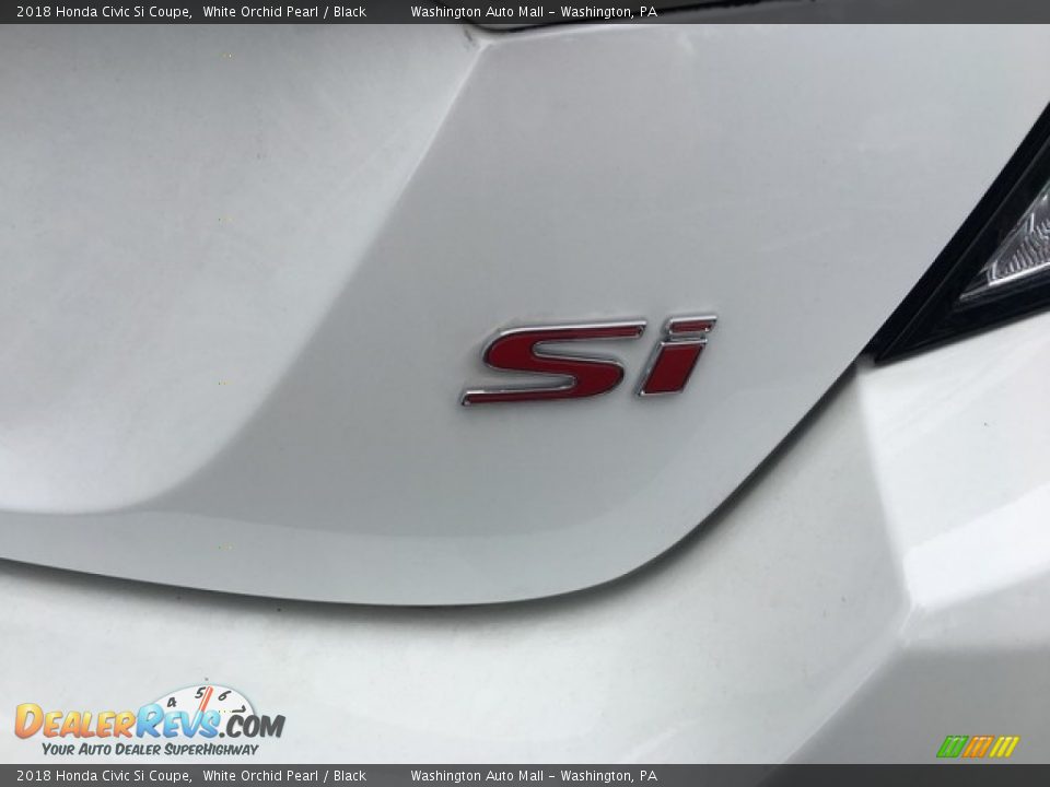 2018 Honda Civic Si Coupe White Orchid Pearl / Black Photo #6