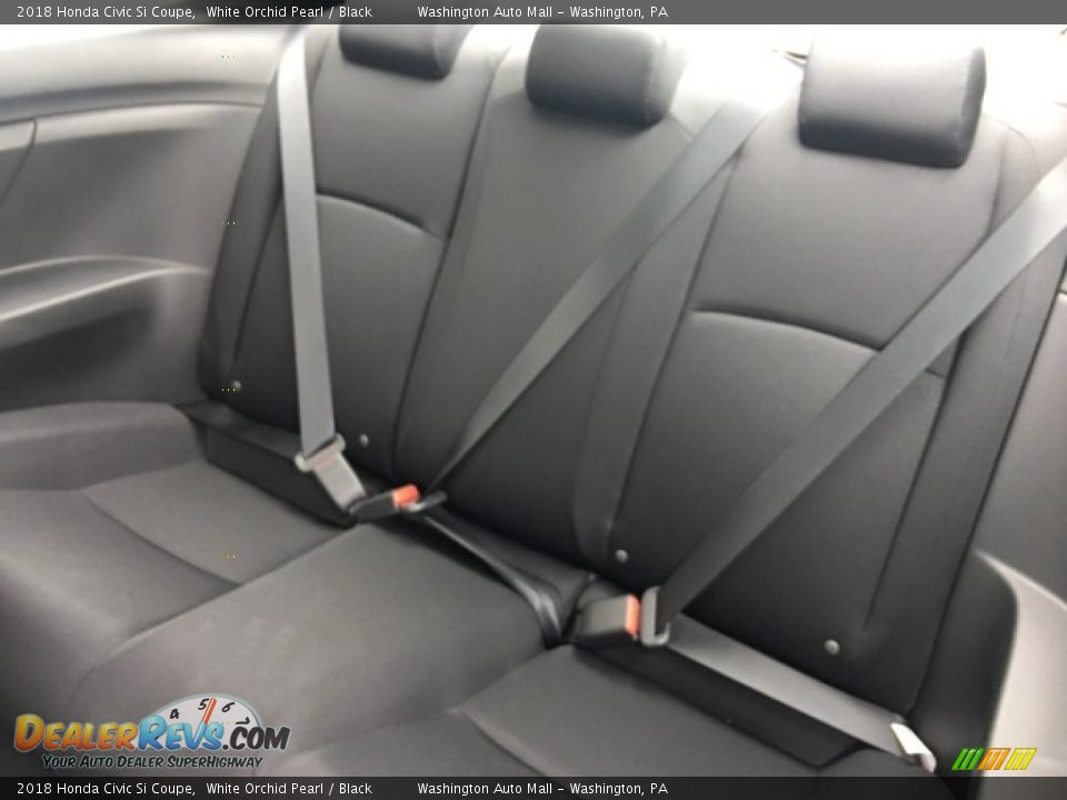 2018 Honda Civic Si Coupe White Orchid Pearl / Black Photo #23