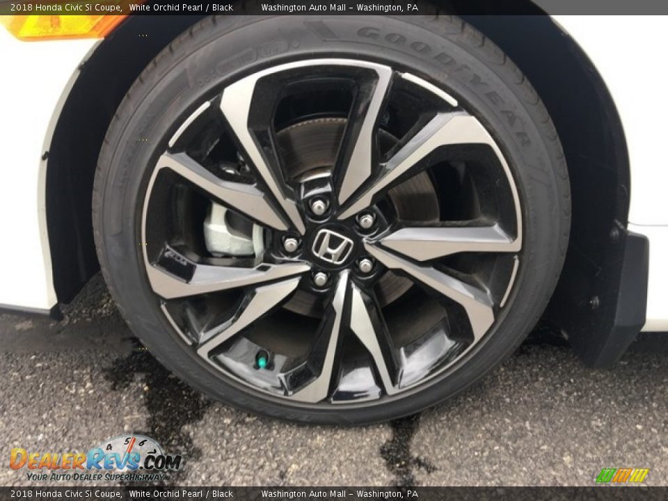 2018 Honda Civic Si Coupe White Orchid Pearl / Black Photo #28