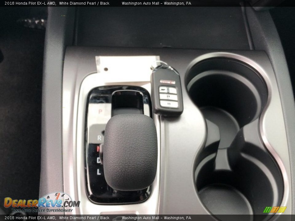 2018 Honda Pilot EX-L AWD White Diamond Pearl / Black Photo #18